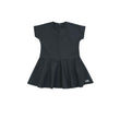 Ramie Baby/Kid Dress - Charcoal-0