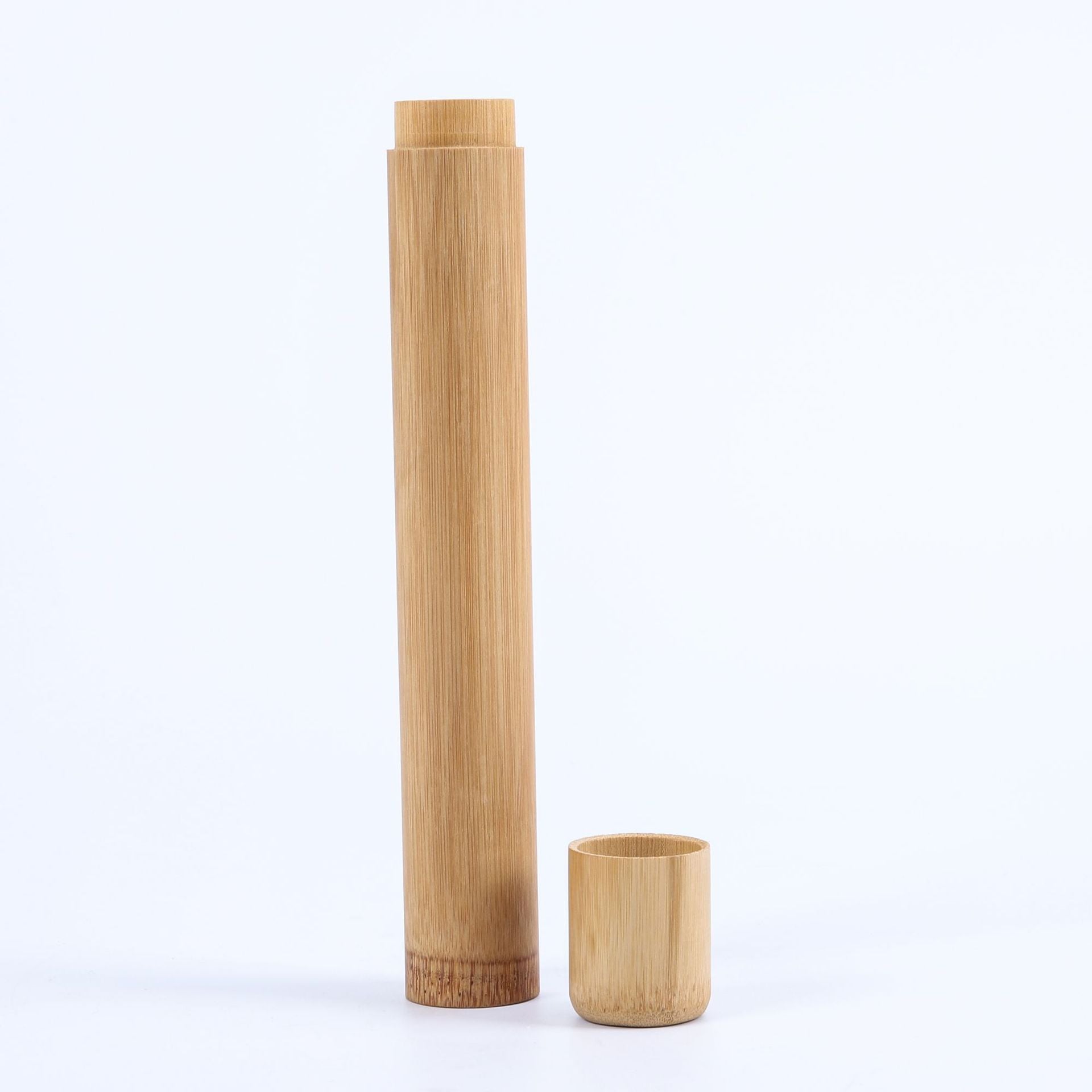 Eco-Friendly Bamboo Toothbrush Travel Case – Portable & Hygienic