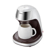 Compact Automatic Coffee Maker with Ceramic Cup & Safety Features-0