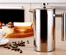 Double Stainless Steel French Coffee Press Tea Maker with Insulation-0