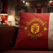 Manchester United Cushion Cover 45x45cm: Premium Cotton - Football Gift for Fans