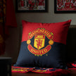 Manchester United Cushion Cover 45x45cm: Premium Cotton - Football Gift for Fans