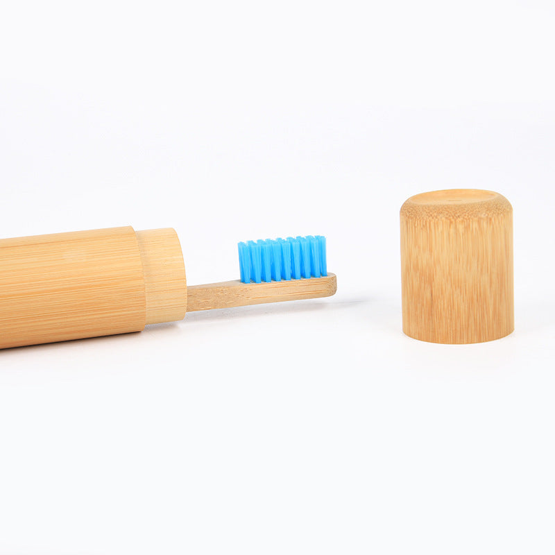 Eco-Friendly Bamboo Toothbrush Travel Case – Portable & Hygienic