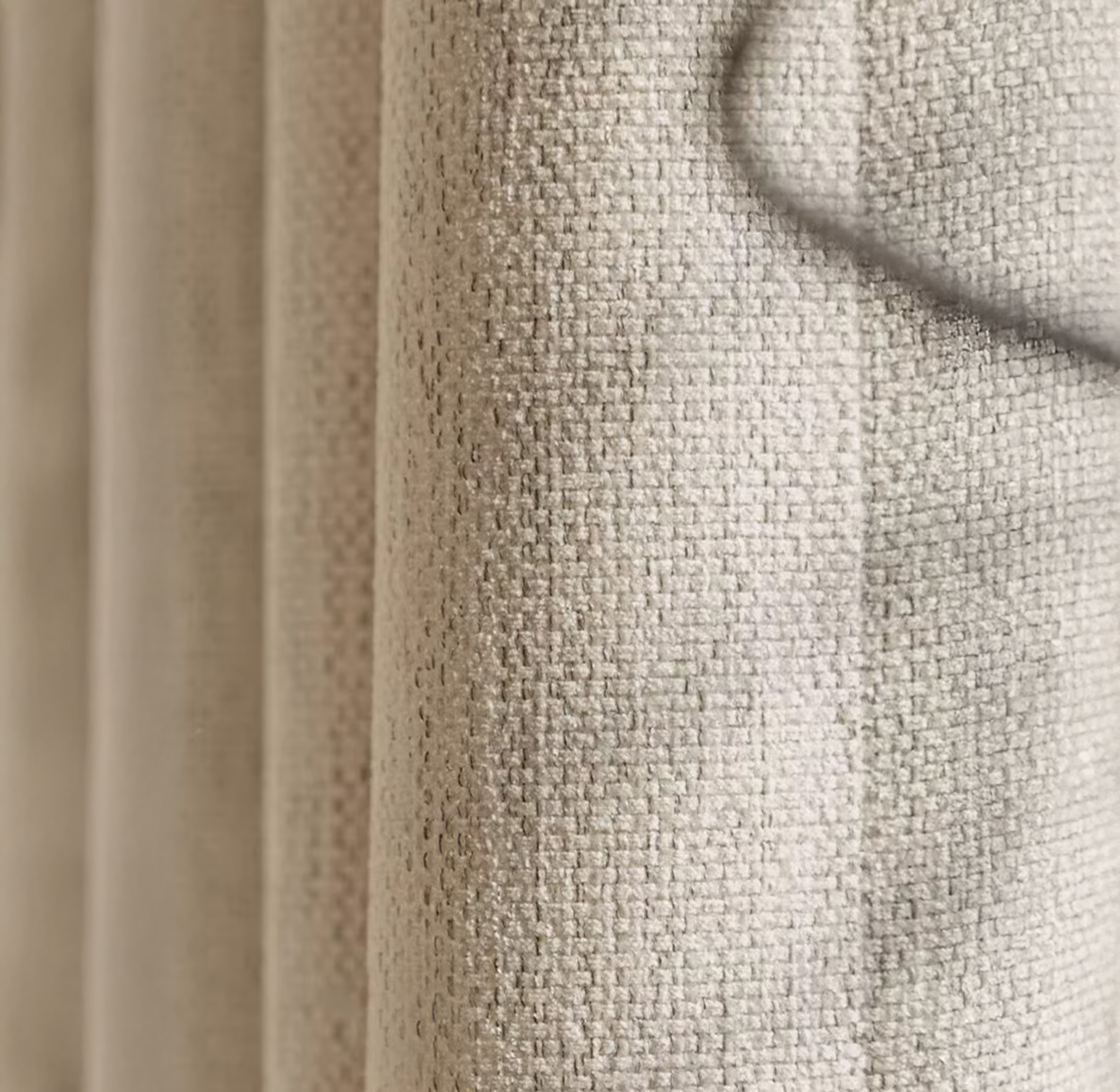 Artisan Weave Thick & Heavy GOTS Organic Cotton Curtains | 14 Colours | Standard/Made to Measure | Blackout/Light Filtering