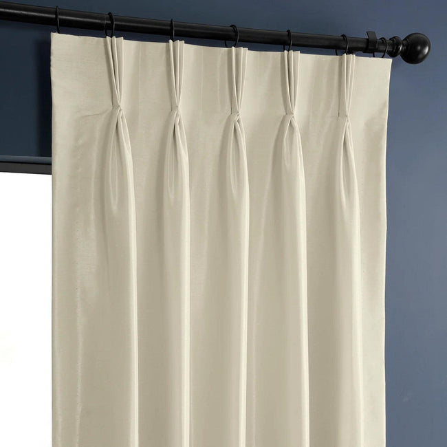 Bespoke Luxury 100% Pure Dupioni Silk Curtains | Pinch & Euro Pleats | Standard & Custom Sizes