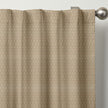 Modern Geometric Triangle Organic Cotton Curtains - Light Filtering & Blackout Options