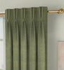 Organic Cotton Curtains | Triple Pinch Pleated | Standard & Made to Measure | Thermal Blackout