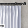 Euro Pinch Pleated Linen Curtains | Organic Italian Textured Weave | Light Filtering or Blackout