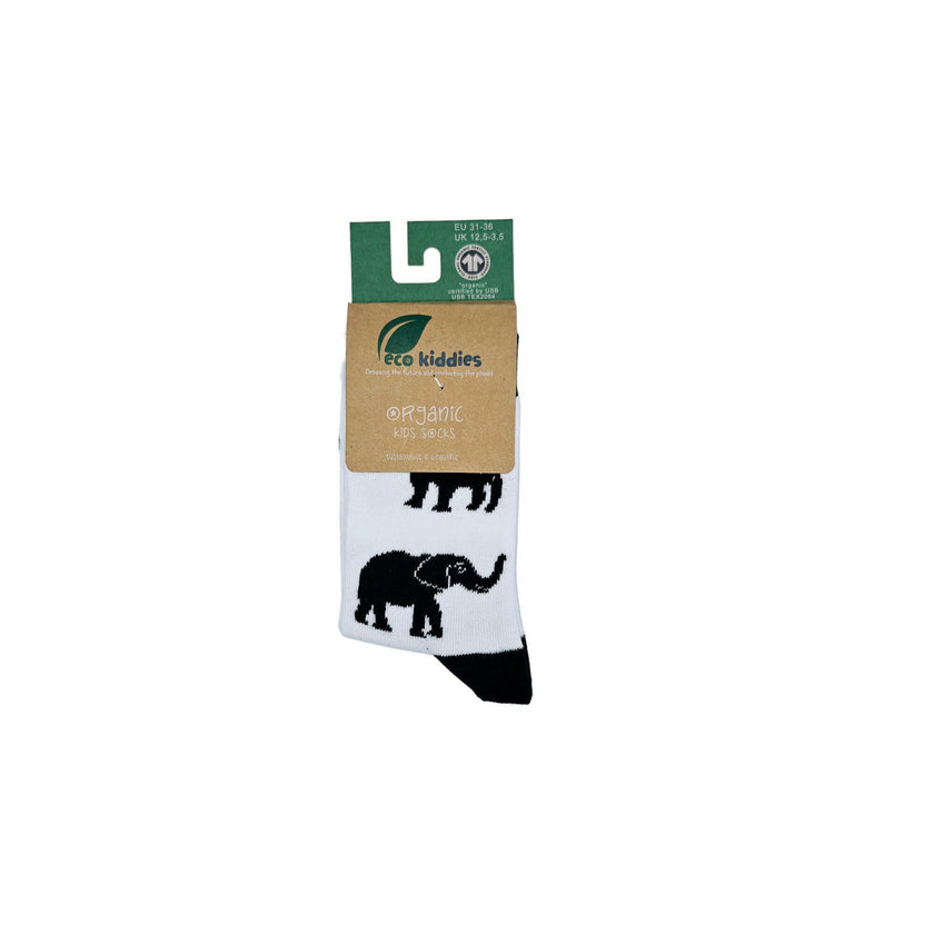 WILD ABOUT WILDLIFE ORGANIC COTTON KIDS SOCKS-4
