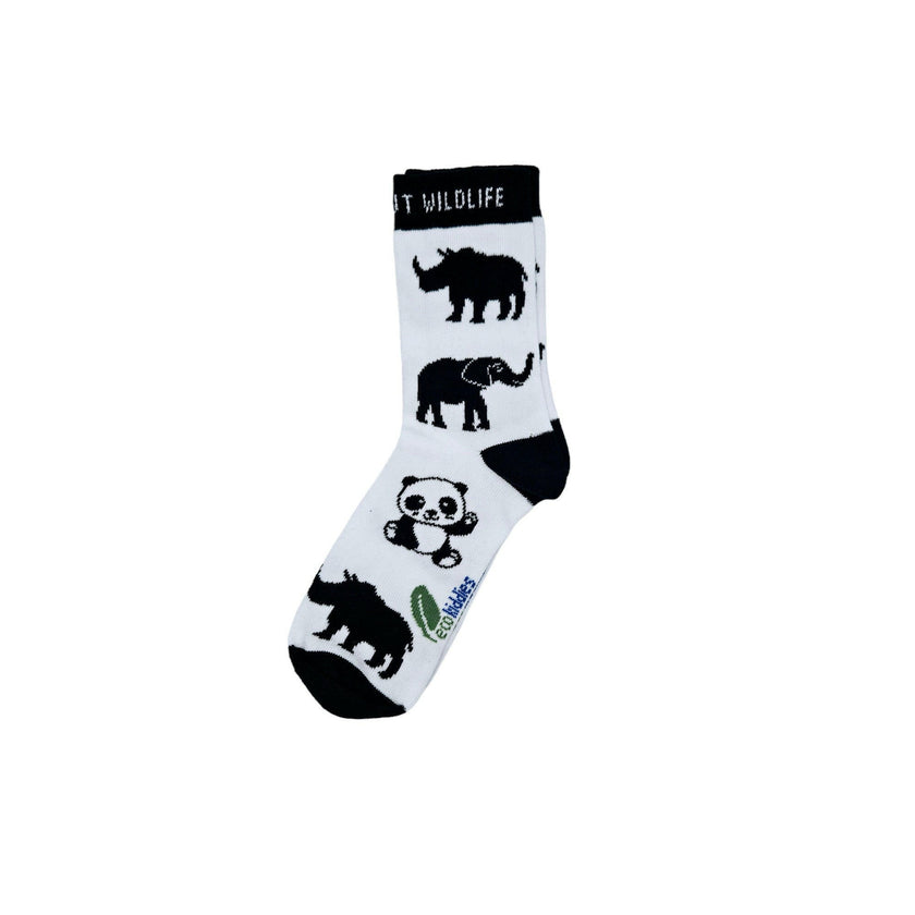 WILD ABOUT WILDLIFE ORGANIC COTTON KIDS SOCKS-2