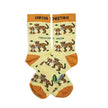 CARING CHEETAHS ORGANIC COTTON KIDS SOCKS-3