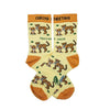 CARING CHEETAHS ORGANIC COTTON KIDS SOCKS-3