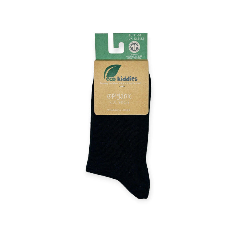 BLACK SCHOOL SOCKS - KIDS (PLAIN SOCKS)-4