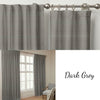 Modern Geometric Triangle Organic Cotton Curtains - Light Filtering & Blackout Options