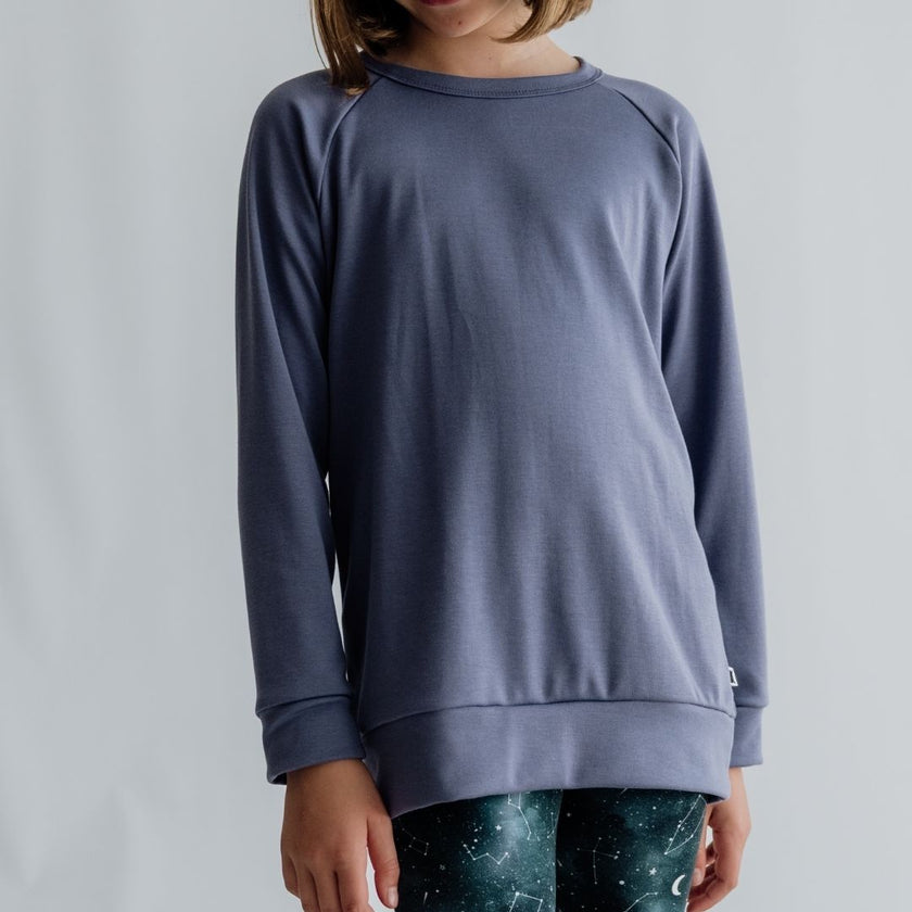 Youth Bamboo Raglan Pullover