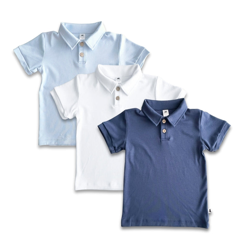 Kids Bamboo Polo Shirt