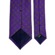 Purple Floral Silk Tie-3