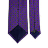 Purple Floral Silk Tie-3