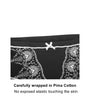 Snowdrop - Silk & Organic Cotton Full Brief in Black-3