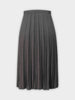 Wool Blend Pleated Skirt 25.5