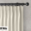 Euro Pinch Pleated Linen Curtains | Organic Italian Textured Weave | Light Filtering or Blackout