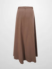 Wool Blend Yoke Skirt 37