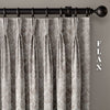 Jacquard Damask Linen Blend Curtains | 5 Colours | Pinch & Euro Pleats | Made-to-Measure