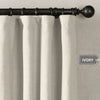 Heavyweight Belgian Linen Curtains - 290gsm Flax Linen - Rod Pocket, Grommet, Tab Top & More - Standard Sizes & Made to Measure in the UK