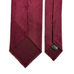 Burgundy Untipped Linen/Silk Tie-3