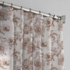 Hand-Painted Floral Linen Curtains | Made to Measure | Blackout & Cotton Lining Options | Single & Pair