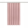 Dusty Pink Organic Cotton Waffle Shower Curtain | Mold Resistant | Quick Dry