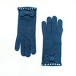 Cashmere Blend Gloves with Bow & Hot Fix Stones-2