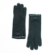 Cashmere Blend Gloves with Bow & Hot Fix Stones-1
