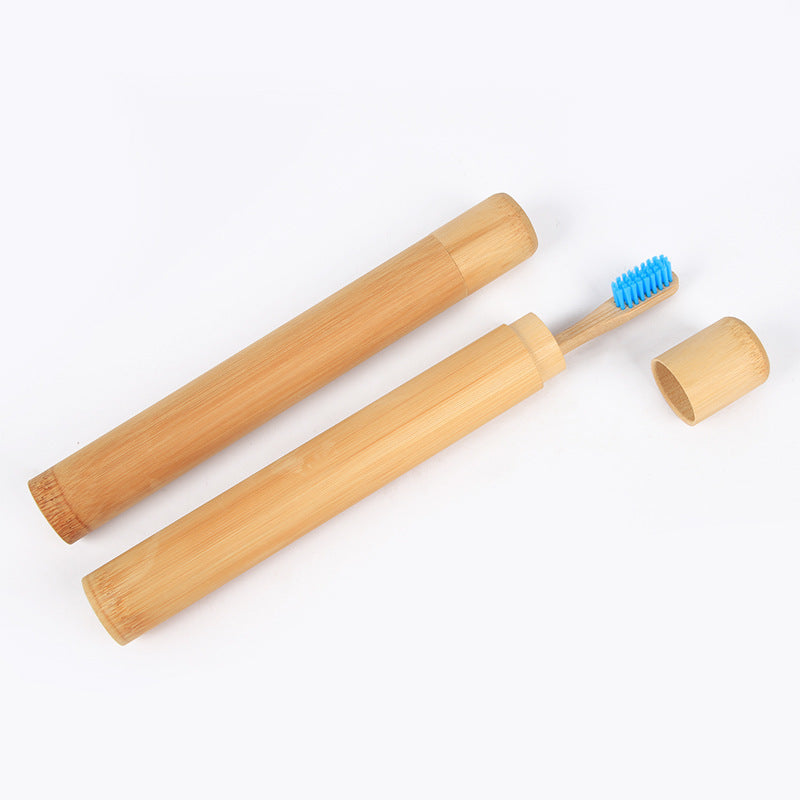 Eco-Friendly Bamboo Toothbrush Travel Case – Portable & Hygienic