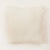 Handmade White Tufted Cotton Cushion Cover 16x16 inches (40x40 cm) - UK Organic Habitat-4