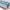 Teal Blue Floral Table Runner | Organic Linen | Tassel Trim | 92-305cm