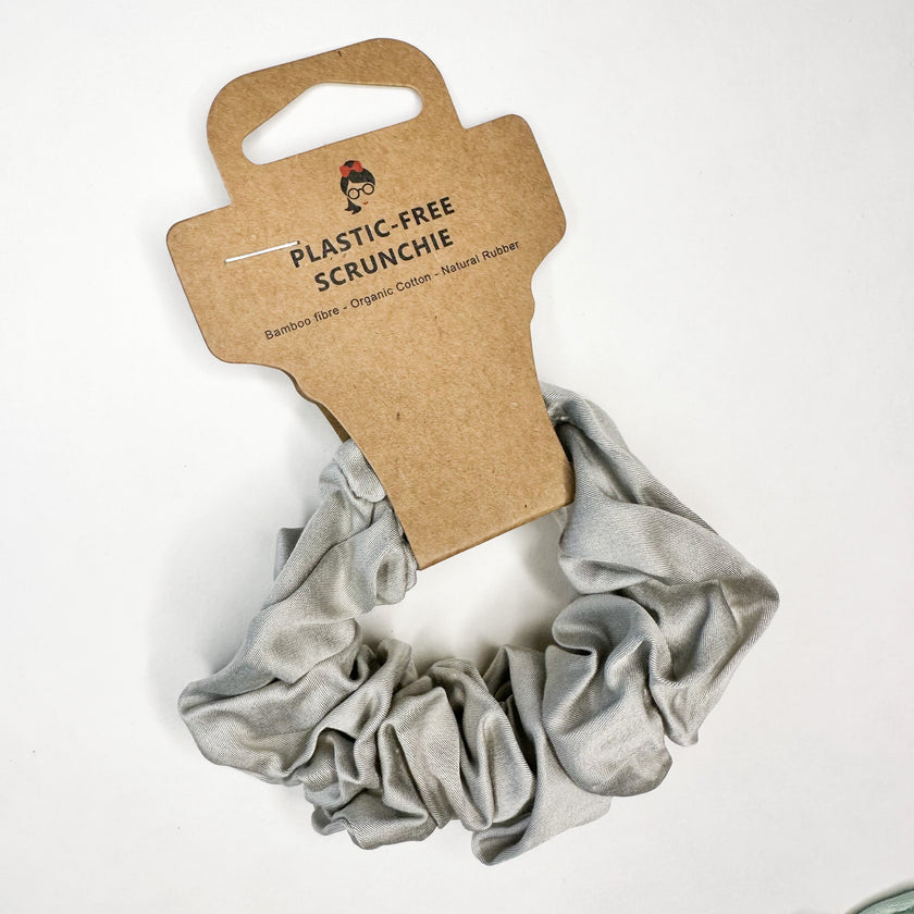 Plastic-Free Biodegradable Bamboo Scrunchies