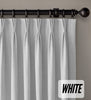 Organic Cotton Curtains | Triple Pinch Pleated | Standard & Made to Measure | Thermal Blackout
