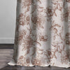Hand-Painted Floral Linen Curtains | Made to Measure | Blackout & Cotton Lining Options | Single & Pair