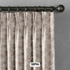 Luxury Heavy Linen Curtains | Custom Size & Lining Options | Pinch Pleat, French Pleat & Triple Pleat Styles | 280gsm Thick Linen | Neutral Printed | Single or Pair