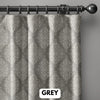 Luxury Damask Silk Jacquard Curtains | Blackout & Light Filtering Lined Drapes | Standard & Made to Measure