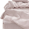 Four Piece Champagne Pink Linen Sheet Set-2