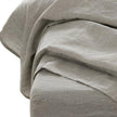 Four Piece Light Gray Linen Sheet Set-2