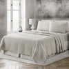 Four Piece Light Gray Linen Sheet Set-4