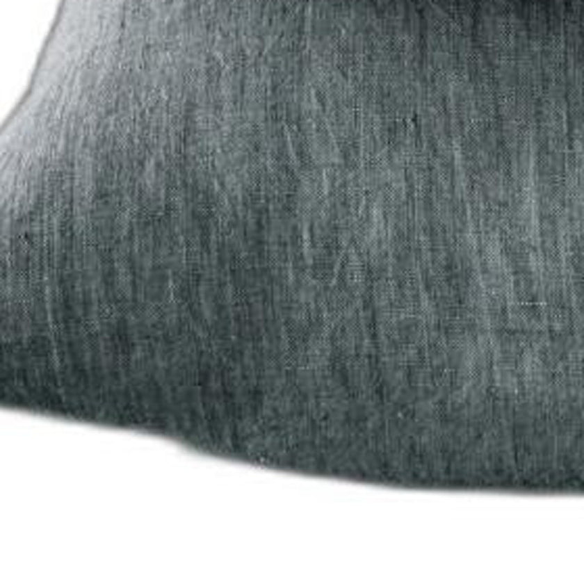 Four Piece Slate Gray Linen Sheet Set-4