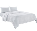 Four Piece White Linen Sheet Set