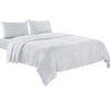 Four Piece White Linen Sheet Set