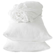 Four Piece Ivory Linen Sheet Set