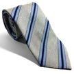 Ivory Striped Silk Jacquard Tie-0