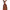 Orange & Green Striped Silk Shantung Tie-1
